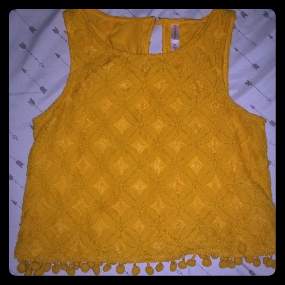 Floral crop top
